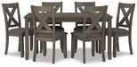 Caitbrook Dining Table and Chairs (Set of 7) - Furniture House (VA)