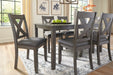 Caitbrook Dining Table and Chairs (Set of 7) - Furniture House (VA)