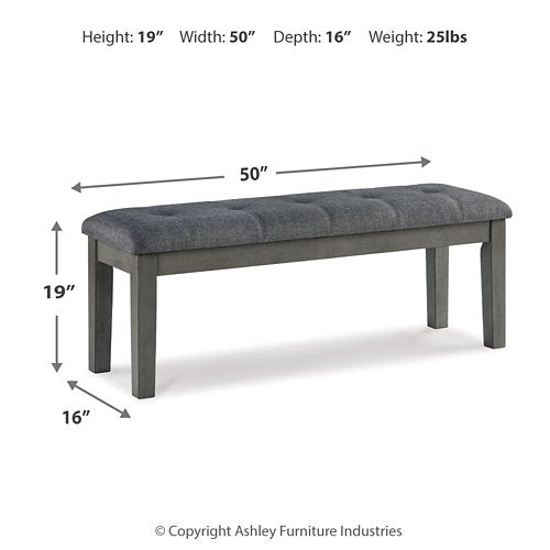 Hallanden 50" Dining Bench - Furniture House (VA)