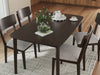 Mallenette Dining Table and 4 Chairs (Set of 5) - Furniture House (VA)