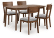 Tameride Dining Table and 4 Chairs (Set of 5) - Furniture House (VA)