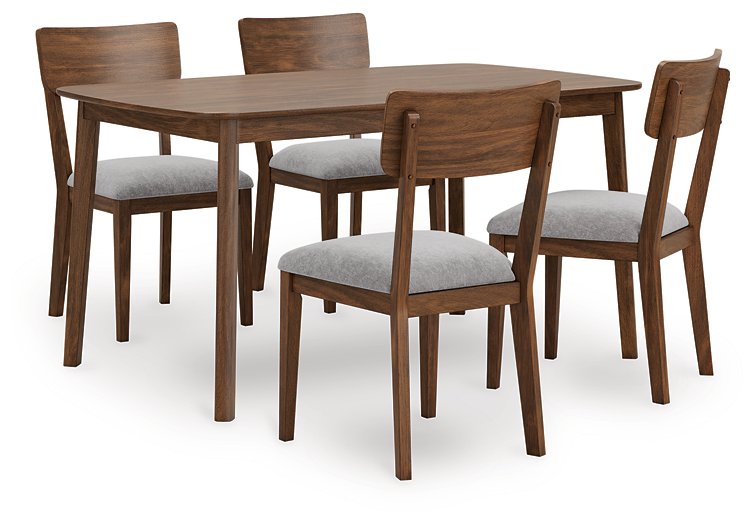 Tameride Dining Table and 4 Chairs (Set of 5) - Furniture House (VA)