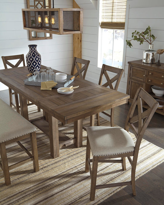 Moriville Counter Height Dining Set - Furniture House (VA)