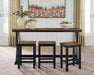 Wildenauer Counter Height Dining Table and 3 Barstools Set - Furniture House (VA)