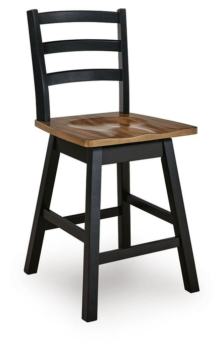 Wildenauer Counter Height Swivel Barstool - Furniture House (VA)
