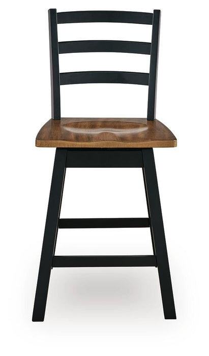 Wildenauer Counter Height Swivel Barstool - Furniture House (VA)