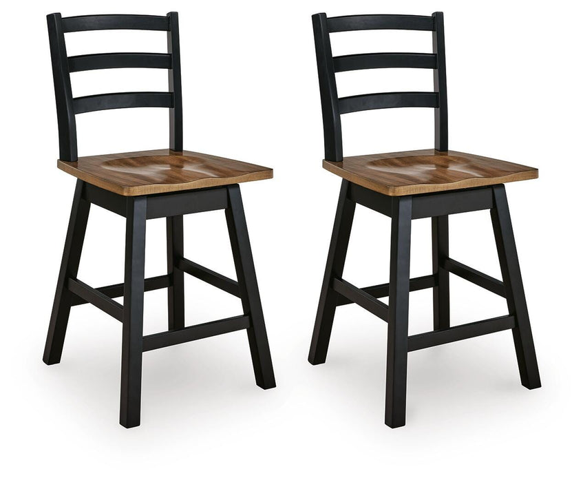 Wildenauer Counter Height Swivel Barstool - Furniture House (VA)