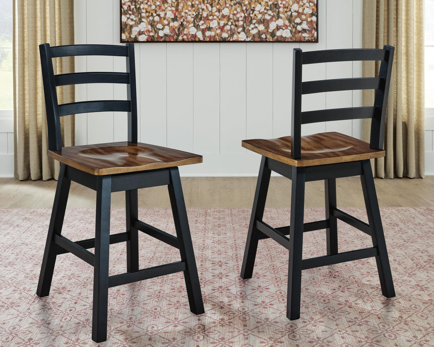 Wildenauer Counter Height Swivel Barstool - Furniture House (VA)