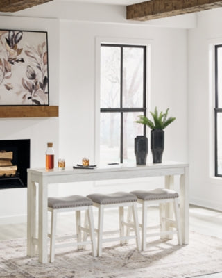 Robbinsdale Counter Height Dining Table and 3 Barstools Set - Furniture House (VA)