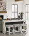 Robbinsdale Counter Height Dining Table and 3 Barstools Set - Furniture House (VA)