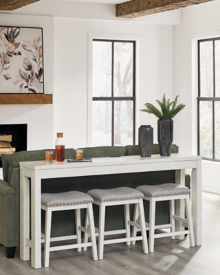 Robbinsdale Counter Height Dining Table and 3 Barstools Set - Furniture House (VA)