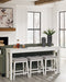 Robbinsdale Counter Height Dining Table and 3 Barstools Set - Furniture House (VA)