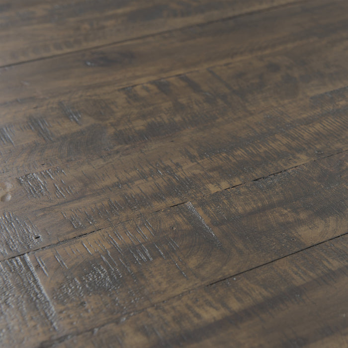 Jax 6pc Dining Set- Table 4 Upholstered Side Chairs & Bench - Furniture House (VA)