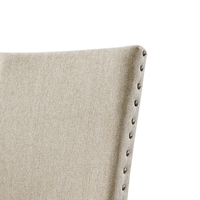 Jax 6pc Dining Set- Table 4 Upholstered Side Chairs & Bench - Furniture House (VA)