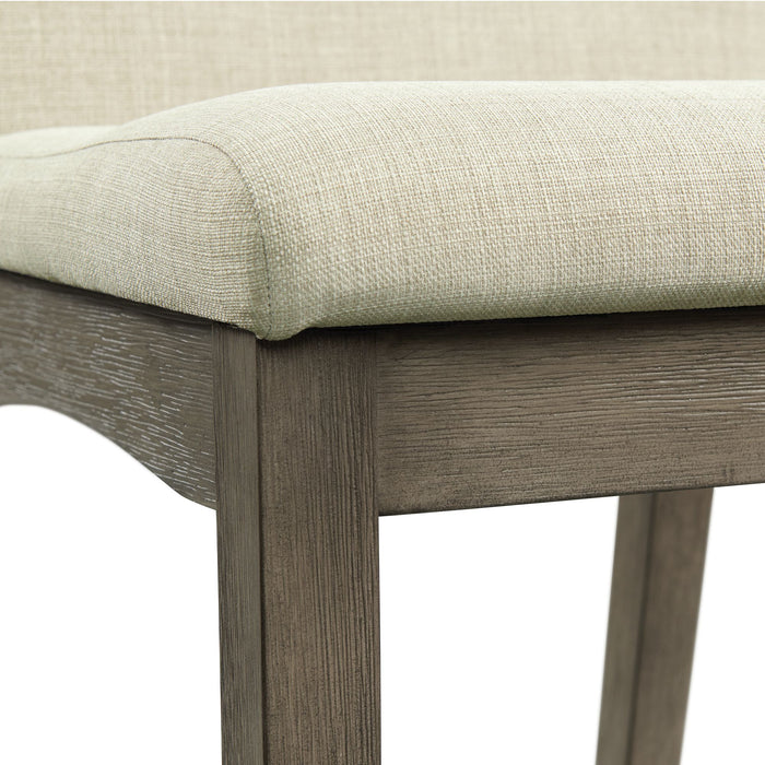 Dapper Counter Side Chair (Grey Finish) (Two Per Carton)