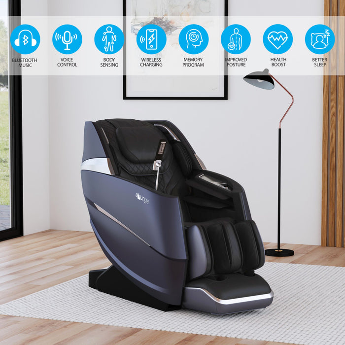 Ease Massage Chair in Black PU (Single Pack)