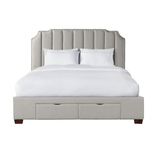 Harper King Upholstered Storage Bed - Furniture House (VA)