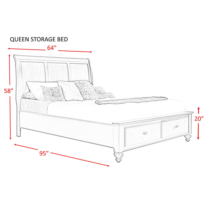 Chatham Queen Storage Bed