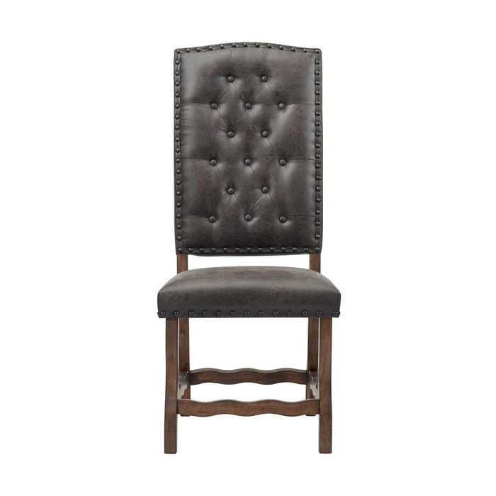 Gramercy Tufted Tall Back Side Chair Set of 2