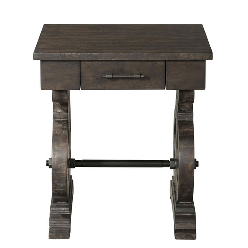 Stone End Table w/ PU Base - Furniture House (VA)