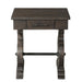Stone End Table w/ PU Base - Furniture House (VA)