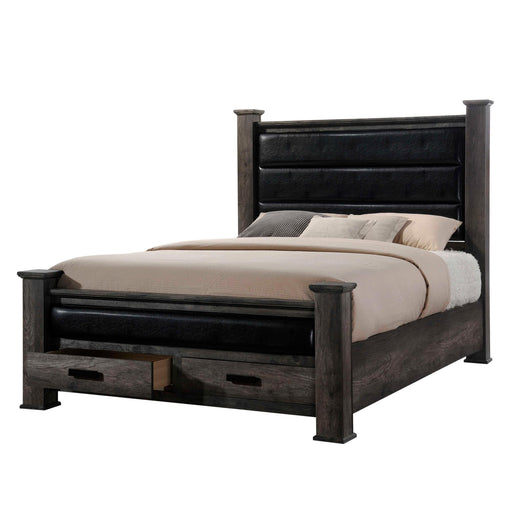 Nathan Queen Storage Poster Bed - Furniture House (VA)