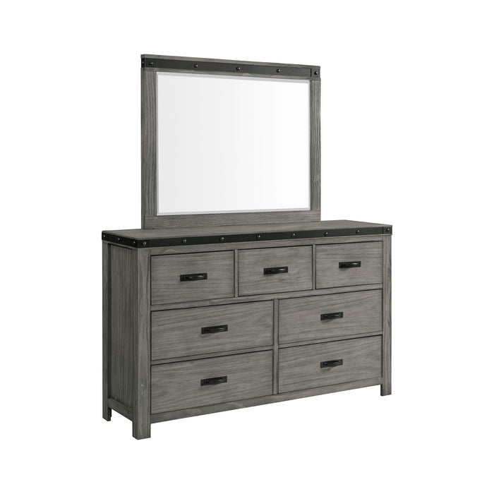 Wade 7-Drawer Dresser & Mirror Set - Furniture House (VA)