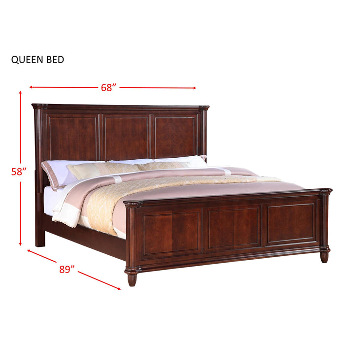 Hamilton Queen Panel Bed