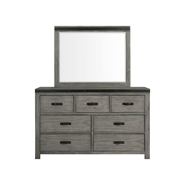 Wade 7-Drawer Dresser & Mirror Set - Furniture House (VA)
