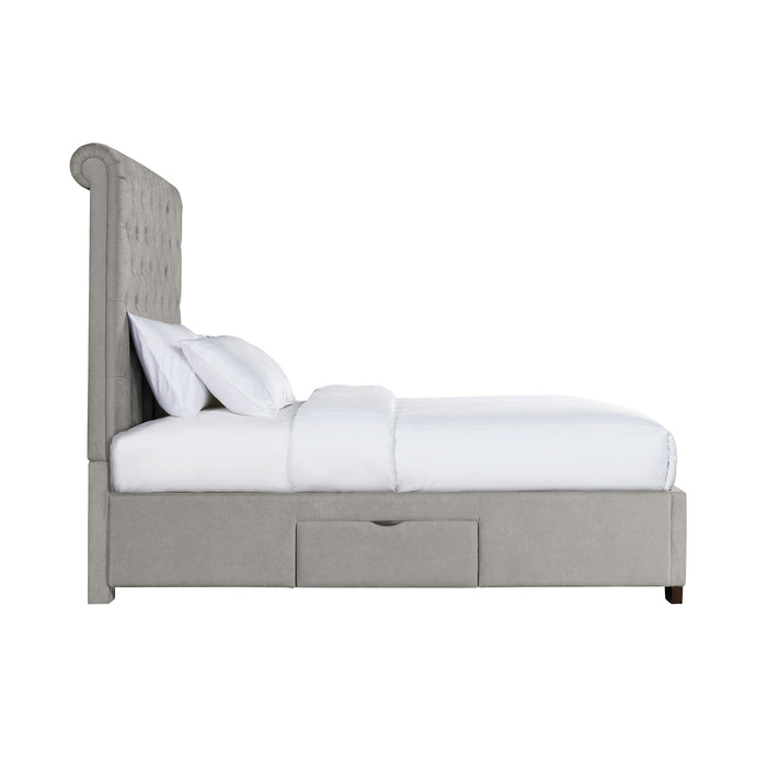 Waldorf Queen Upholstered Storage Bed - Furniture House (VA)