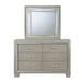 Platinum Youth Dresser & Mirror w/ LED Light Set - Furniture House (VA)