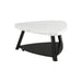 Trinity White Marble Top Coffee Table - Furniture House (VA)