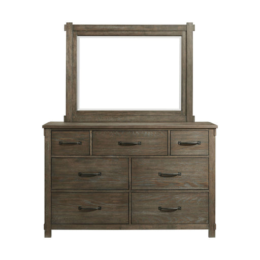 Scott 7-Drawer Dresser with Mirror Set - Furniture House (VA)