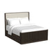 Sylvie UPH Bed with White Fabric - Furniture House (VA)
