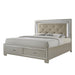 Platinum Platform Storage Bedroom Set - Furniture House (VA)