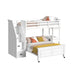Hampton Kids Over Loft with Staircase and Desk with Speaker - Furniture House (VA)