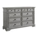 Glenmore 8-Drawer Dresser in Aged Grey - Furniture House (VA)