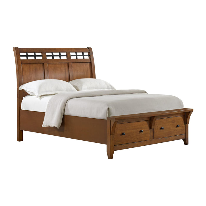 Gage Sleigh Storage Bedroom Set