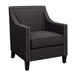 Erica 497 Chair W/Chrome Nails Heirloom Charcoal (ISTA 3) - Furniture House (VA)