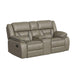 Engage Motion Loveseat with Console in Corral Grey - Furniture House (VA)