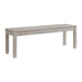 Eleanor Dining Bench in White - Furniture House (VA)