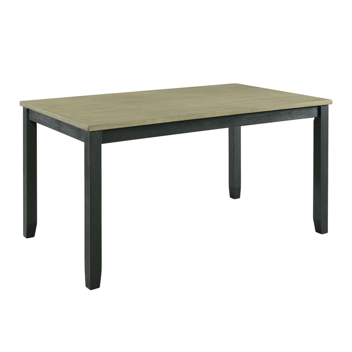 Martin 6 PC Dining Set (Black Base) - Furniture House (VA)