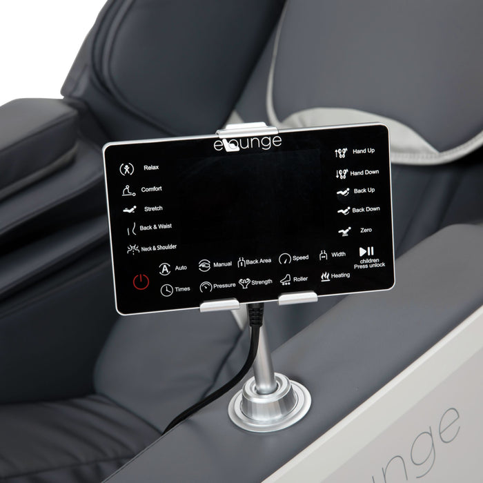 Embrace Massage Chair in Charcoal PU