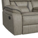 Engage Motion Loveseat with Console in Corral Grey - Furniture House (VA)