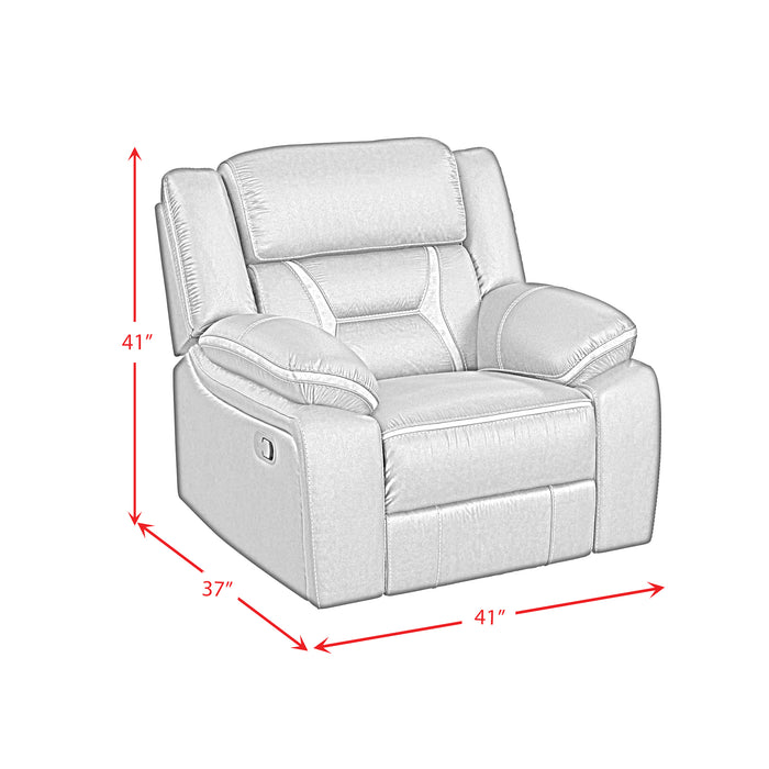 Engage Motion Recliner in Corral Grey