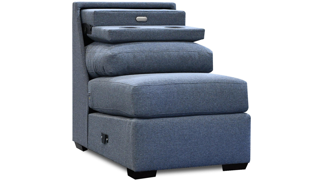 Ailor Armless Chair with Drop Down Tray