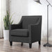 Erica 497 Chair W/Chrome Nails Heirloom Charcoal (ISTA 3) - Furniture House (VA)