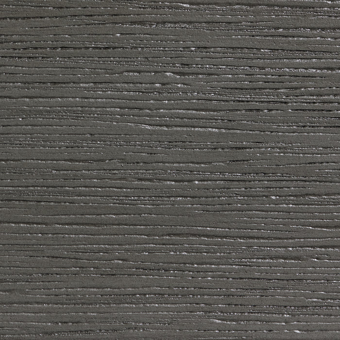 Everdeen Dining Table w/ White Faux Marble Top in Charcoal