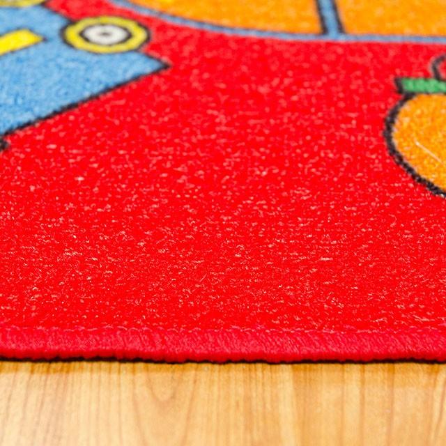 ABBEY Red & Multi 5' X 8' Area Rug - Furniture House (VA)