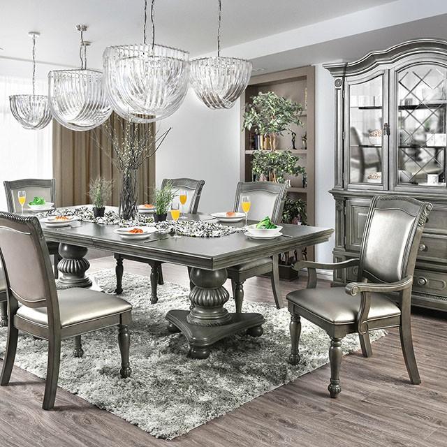 Alpena Gray Dining Table - Furniture House (VA)